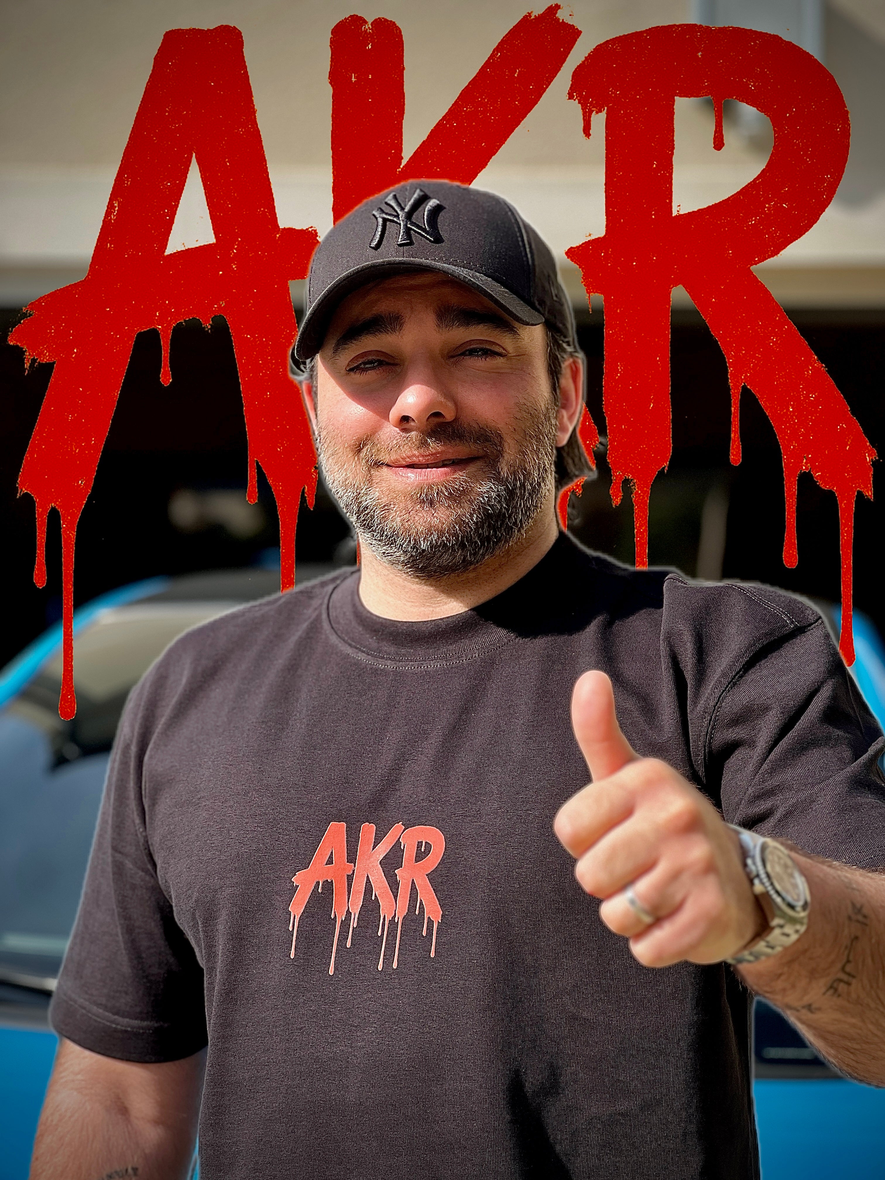 T-SHIRT Oversize Noir - AKR