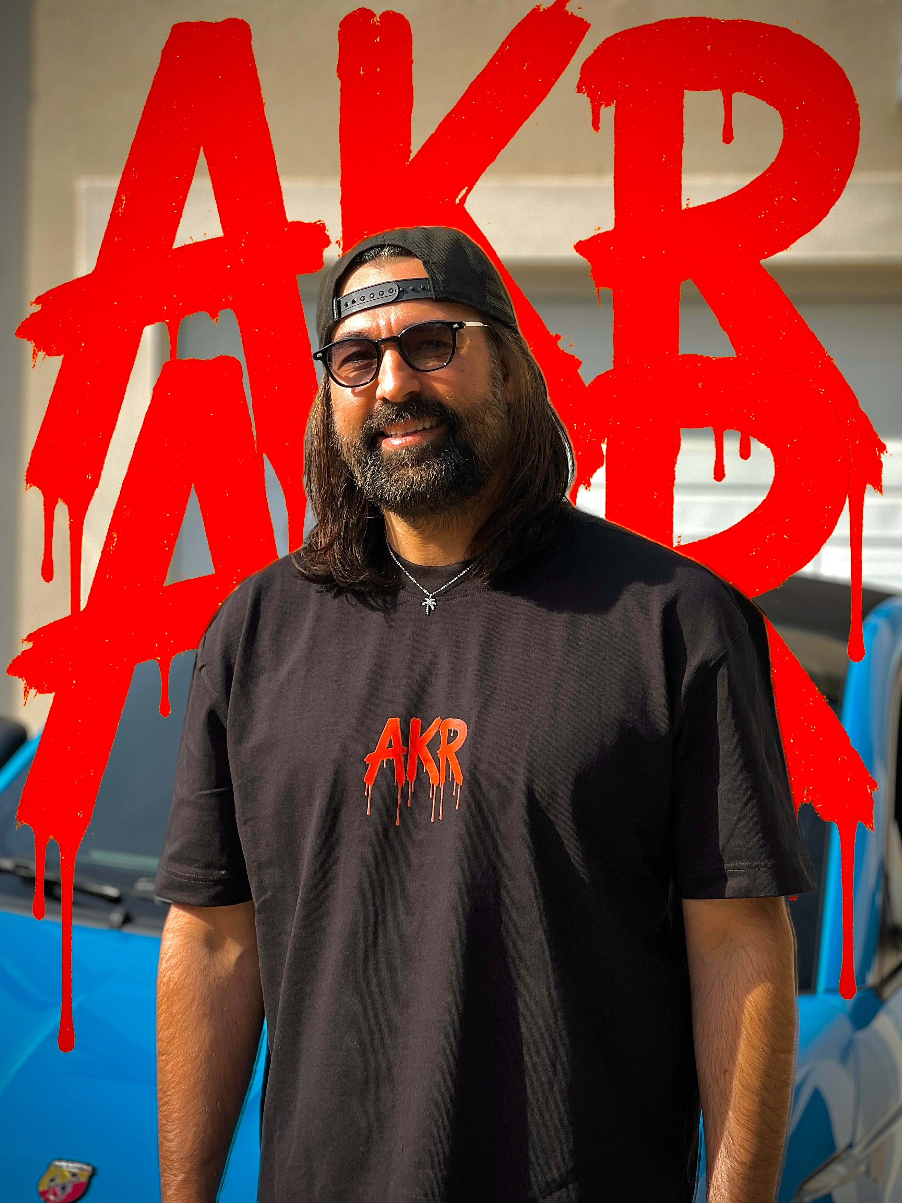 T-SHIRT Oversize Noir - AKR