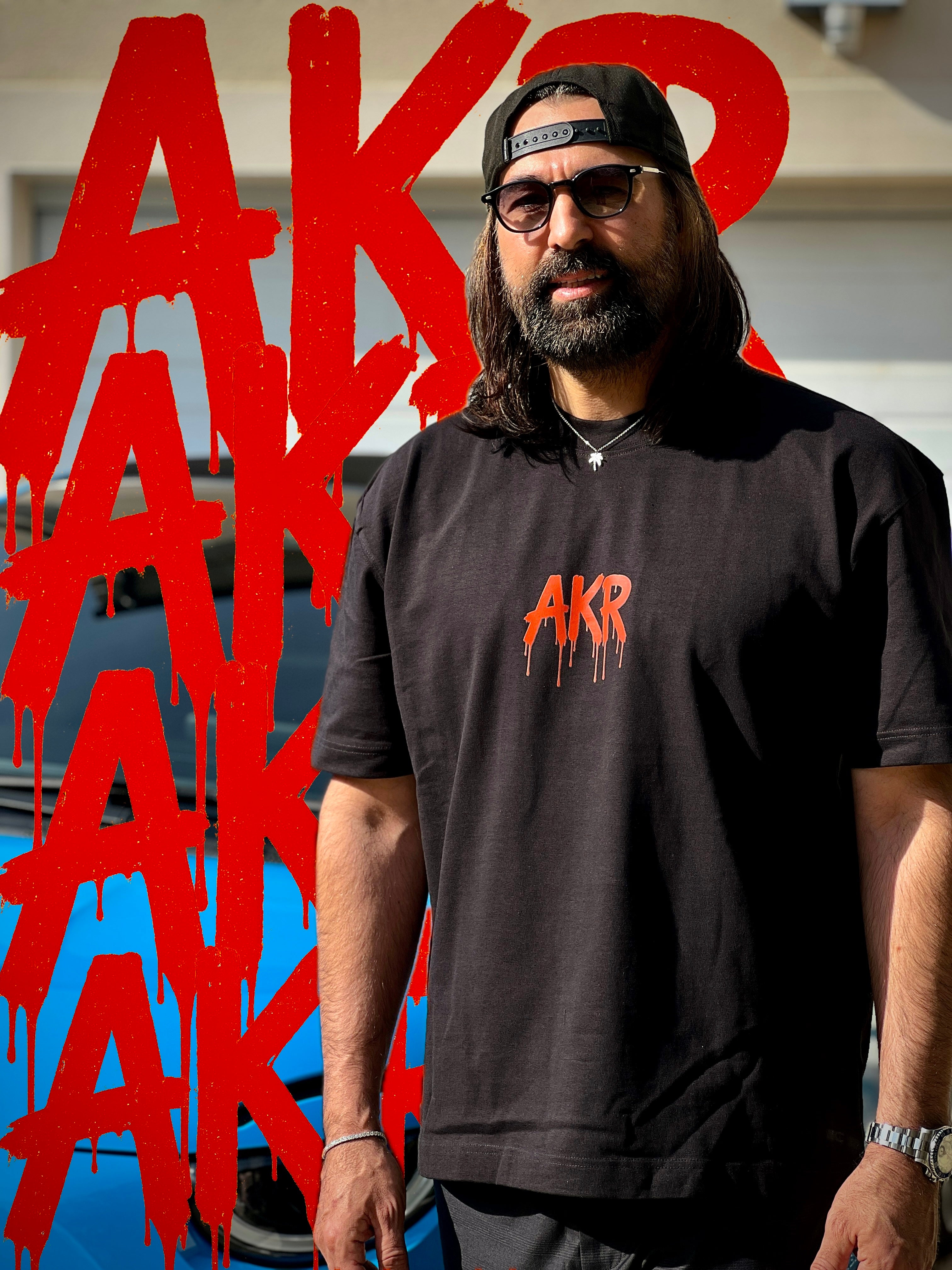 T-SHIRT Oversize Noir - AKR